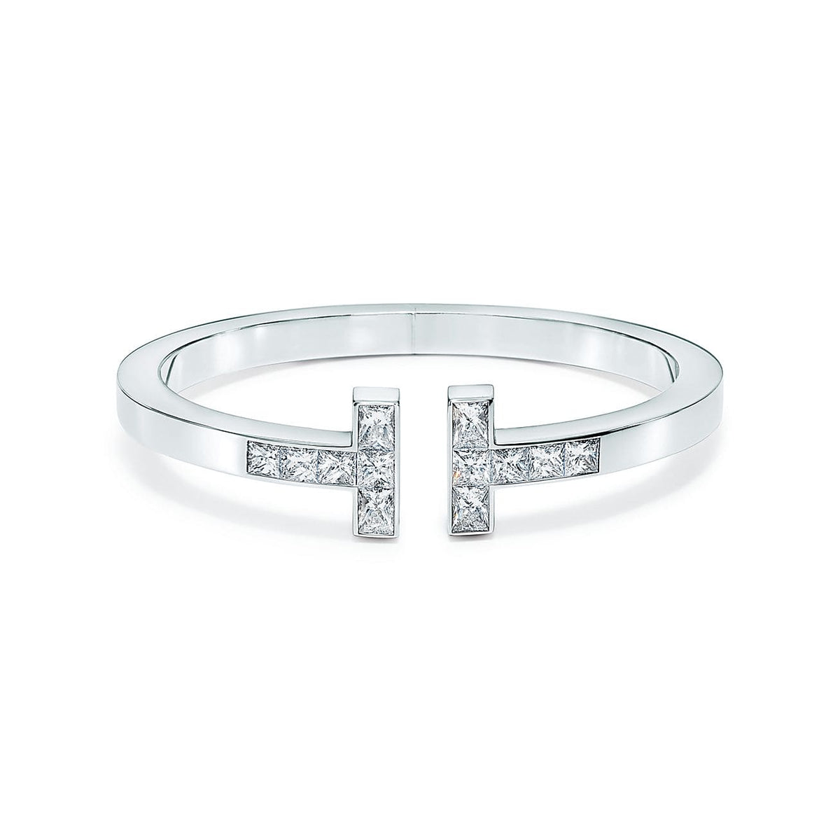 Tiffany Diamond Square 18K Gold Bracelet