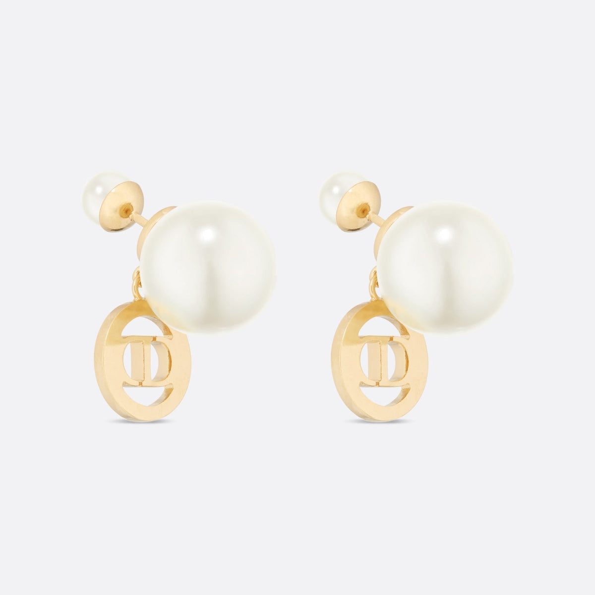 Dior Tribales Multicolor Crystals 18K Gold Earrings