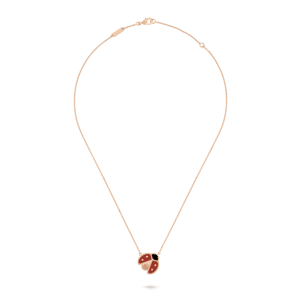 Lucky Spring Pendant 18K Gold Necklace