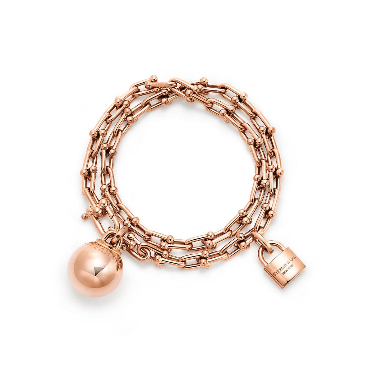 Tiffany HardWear Small Wrap 18K Gold Bracelet