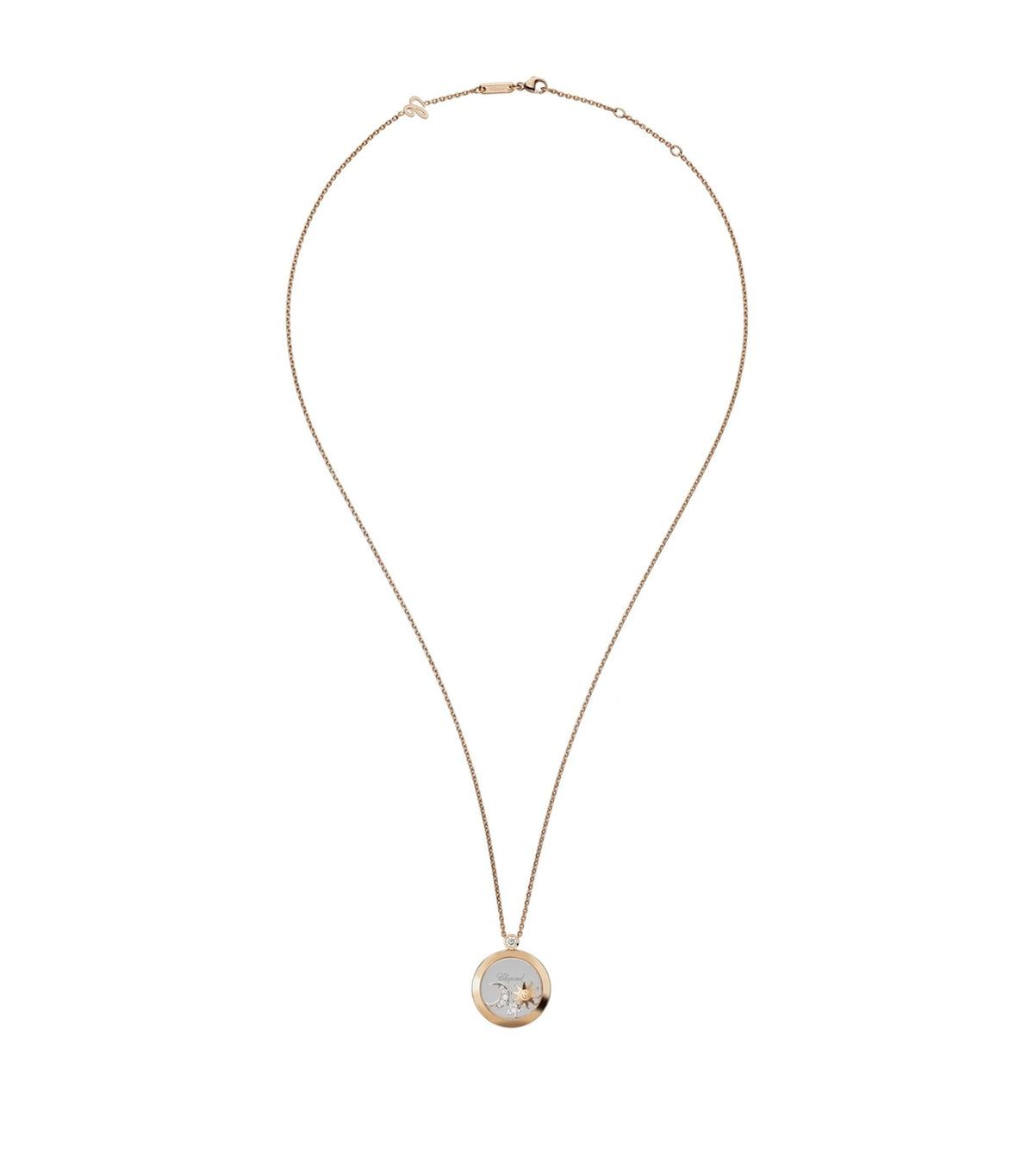 Happy Diamonds Pendant 18K Gold Necklace