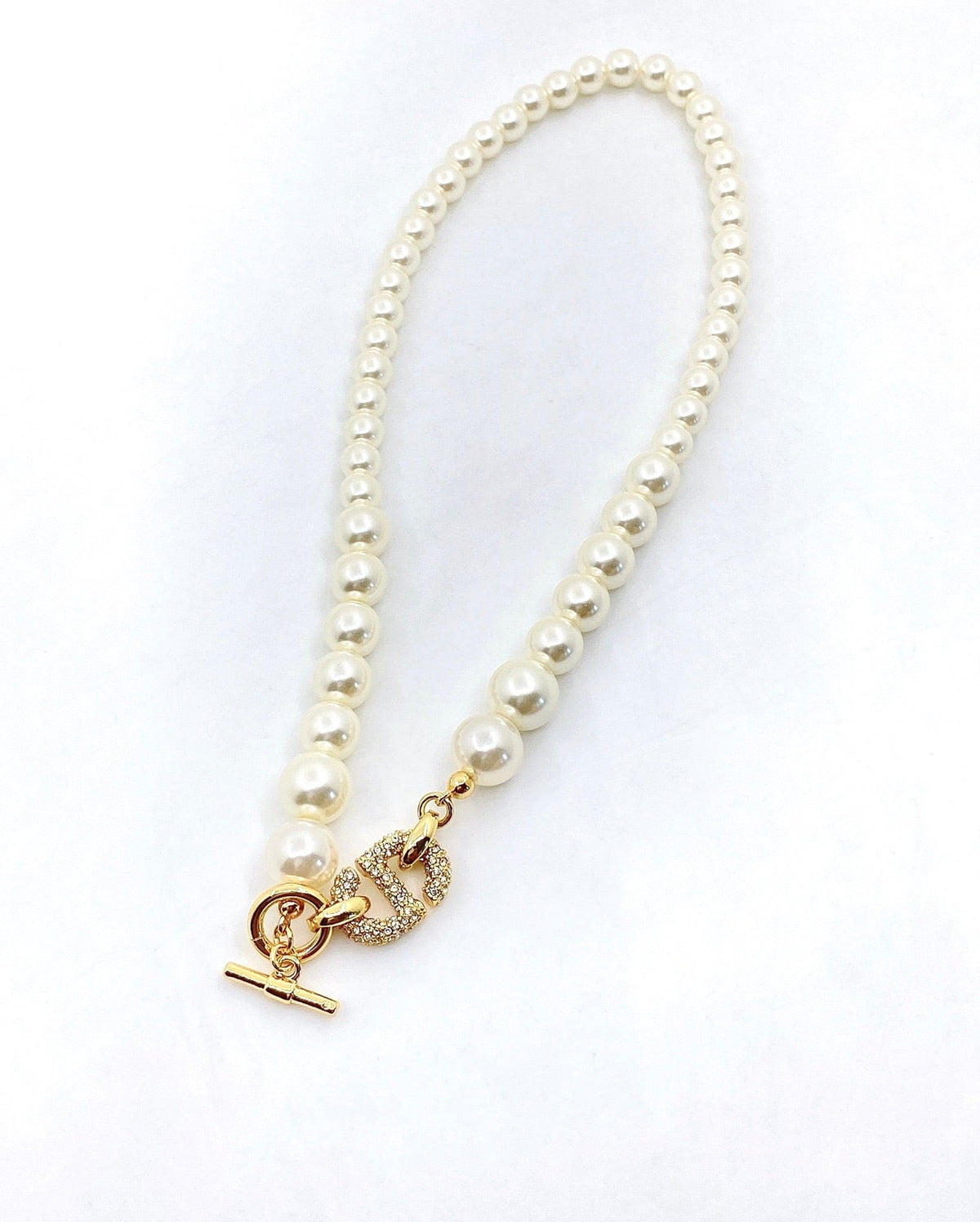 Dior Pearl 18K Gold Necklace
