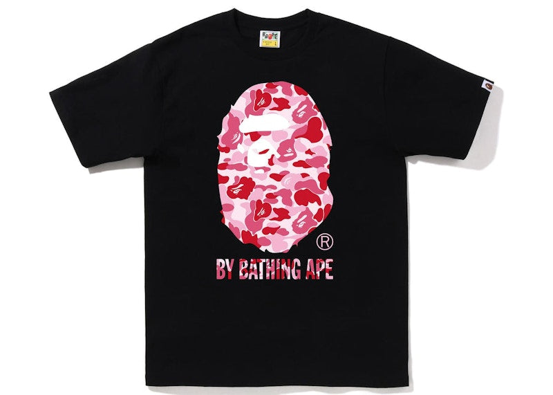 BAPE ABC Camo By Bathing Ape Tee Black/Pink