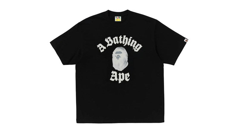 BAPE College Relaxed Fit II Tee Black