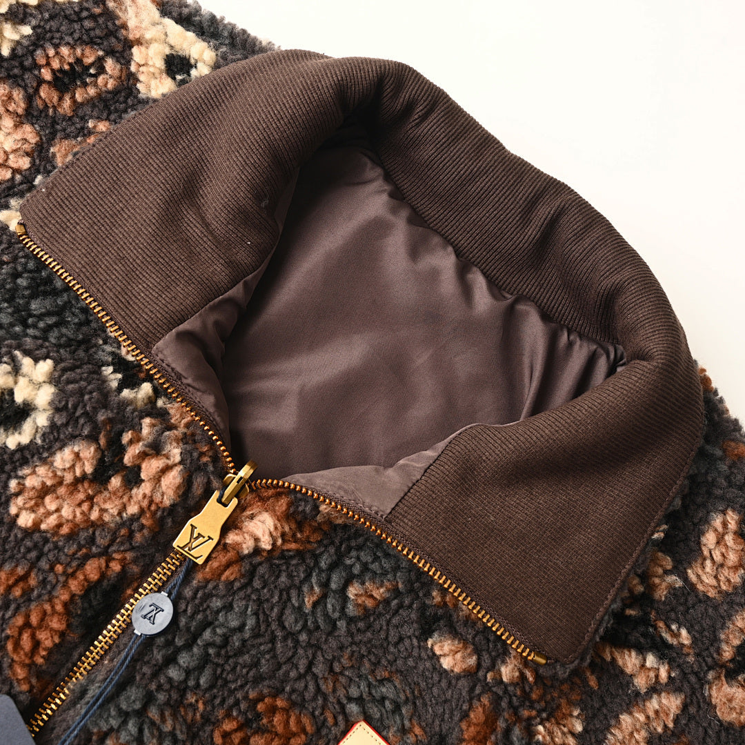 Louis Vuitton LV x NIGO Floral Reversible Fleece and Lambswool Jacket - product image 4