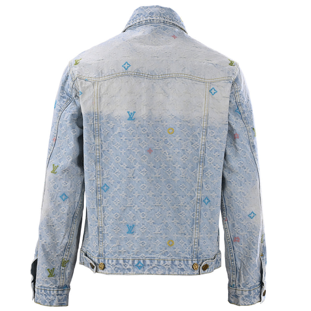 Louis Vuitton x - Collaboration Candy-Embroidered Denim Jacket - product image 2