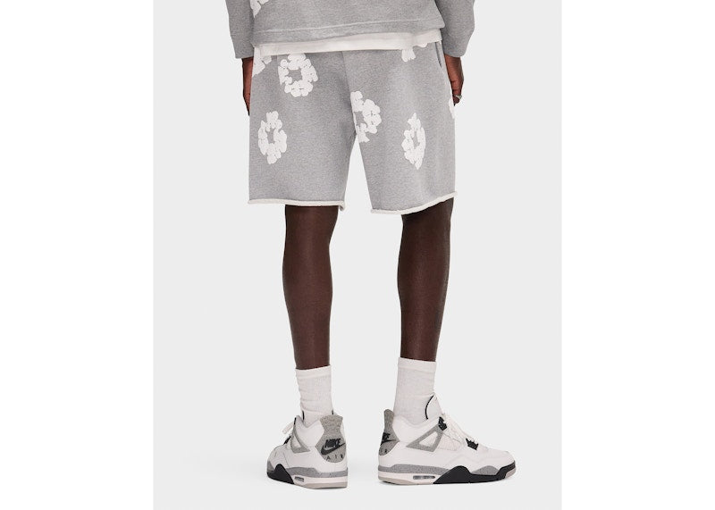 Denim Tears The Cotton Wreath Shorts Grey