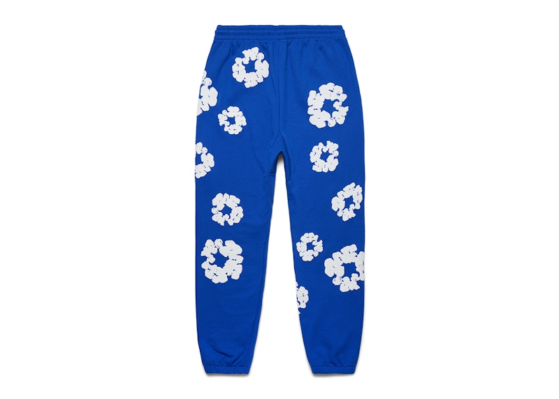 Denim Tears The Cotton Wreath Sweatpants Royal Blue