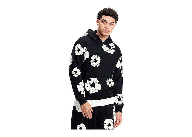 Denim Tears The Cotton Wreath Sweatshirt Black