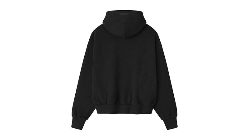 Fear of God Essentials Classic Fleece Hoodie Vintage Black