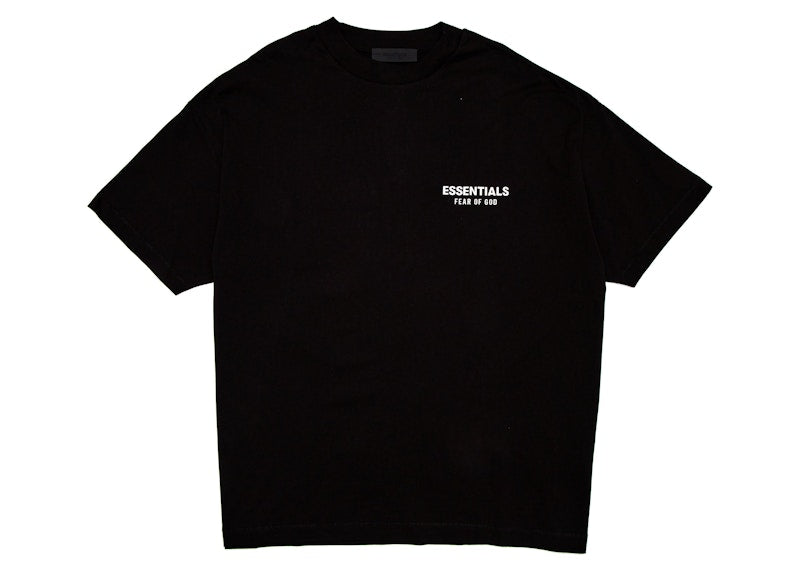 Fear of God Essentials Jersey Crewneck T-Shirt Black