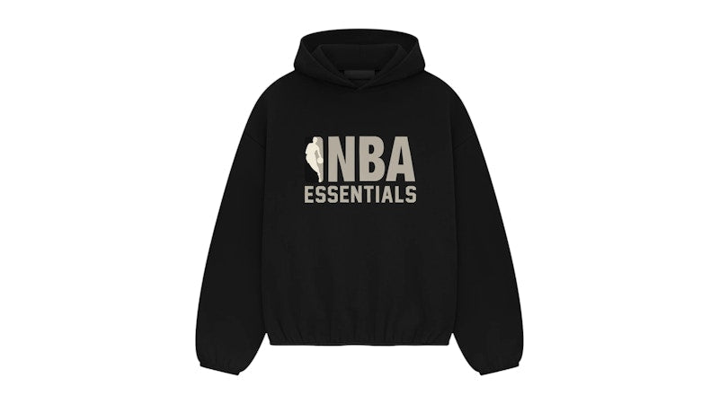 Fear of God Essentials NBA Hoodie (SS25) Black