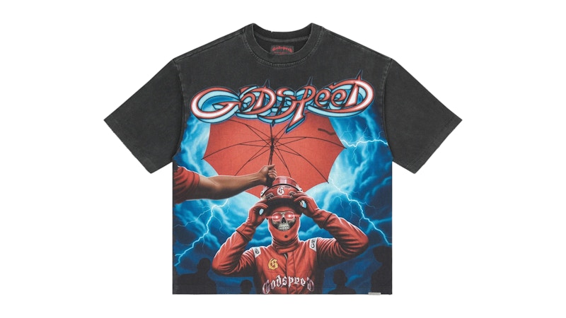 Godspeed Supreme Reign T-Shirt Black Wash