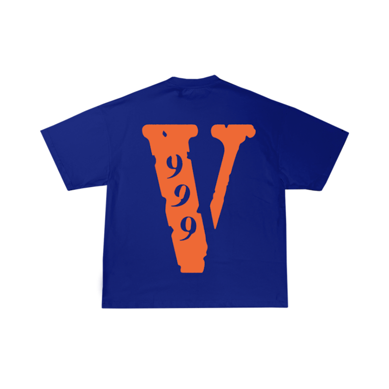 Juice Wrld x Vlone 999 Tee Blue
