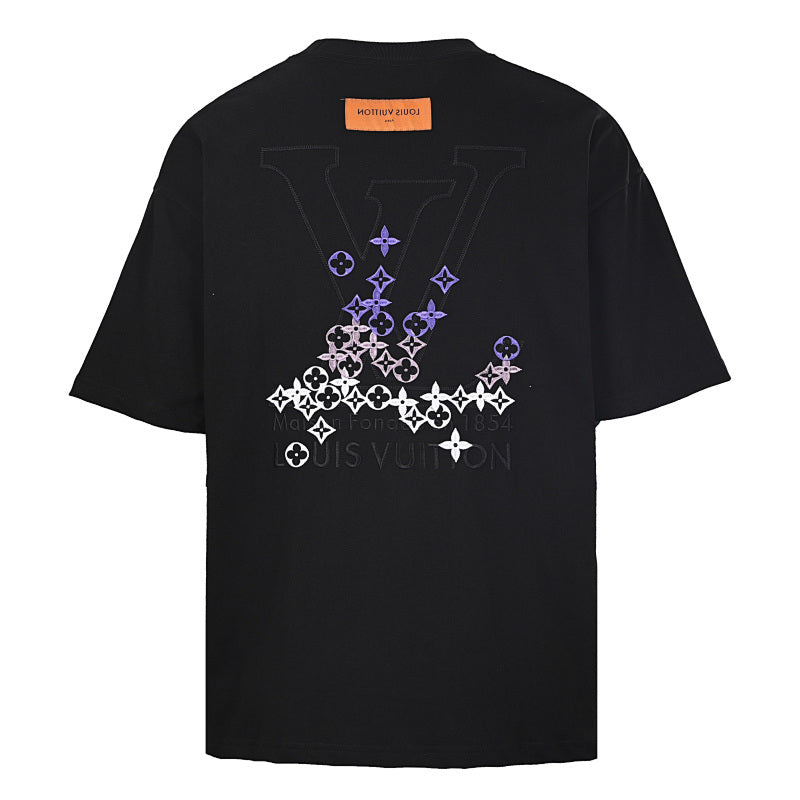Louis Vuitton Gradient Shoulder-Letter Short-Sleeve T-Shirt - product image