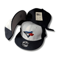 Toronto Blue Jays New Era 9FIFTY Black and White Snapback Cap