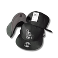 Los Angeles Dodgers New Era 9FIFTY Black with White Logo Outline Snapback Cap