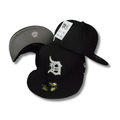 Men's New Era Black Detroit Tigers Logo 59FIFTY Cap