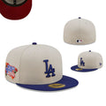 New York Yankees 1995 World Series Patch Fitted Hat - Cream & Black