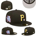 Pittsburgh Pirates Love & Hustle 1979 World Series 59FIFTY Hat - Black with Heart Embroidery