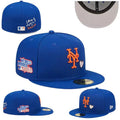 New York Mets 59FIFTY Hat with 1986 World Series Patch - Blue