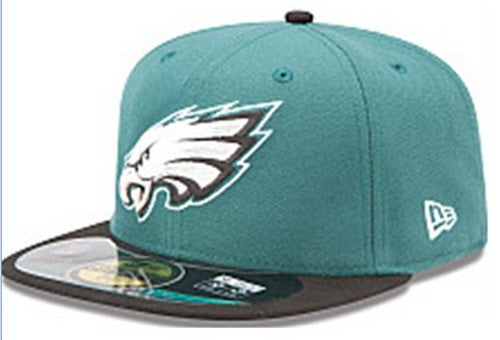 Indianapolis Colts NFL Fitted Hat with Horseshoe Logo - Royal Blue