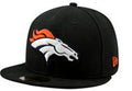 Denver Broncos NFL Fitted Hat with Team Logo - Sleek Black