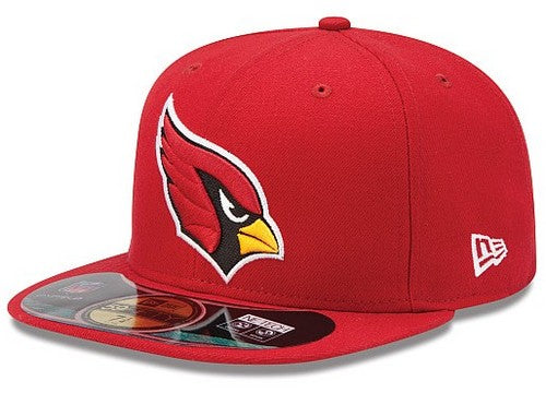 Arizona Cardinals Snapback Hat with Embroidered Team Logo - Red