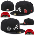 Atlanta Braves 1871 Heritage Fitted Hat - Navy