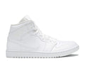 Air Jordan 1 Mid 'Triple White' Sneakers