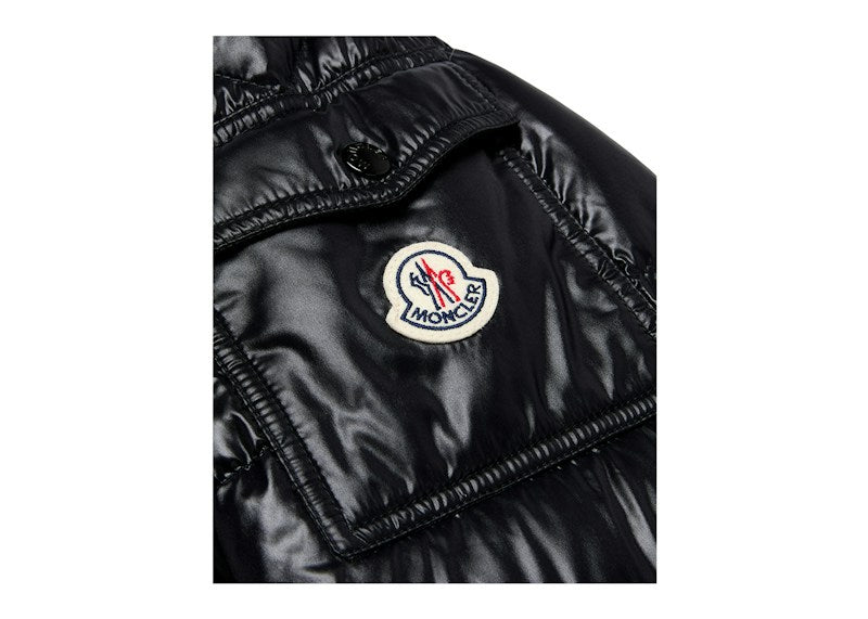 Moncler Maya Short Down Jacket Black