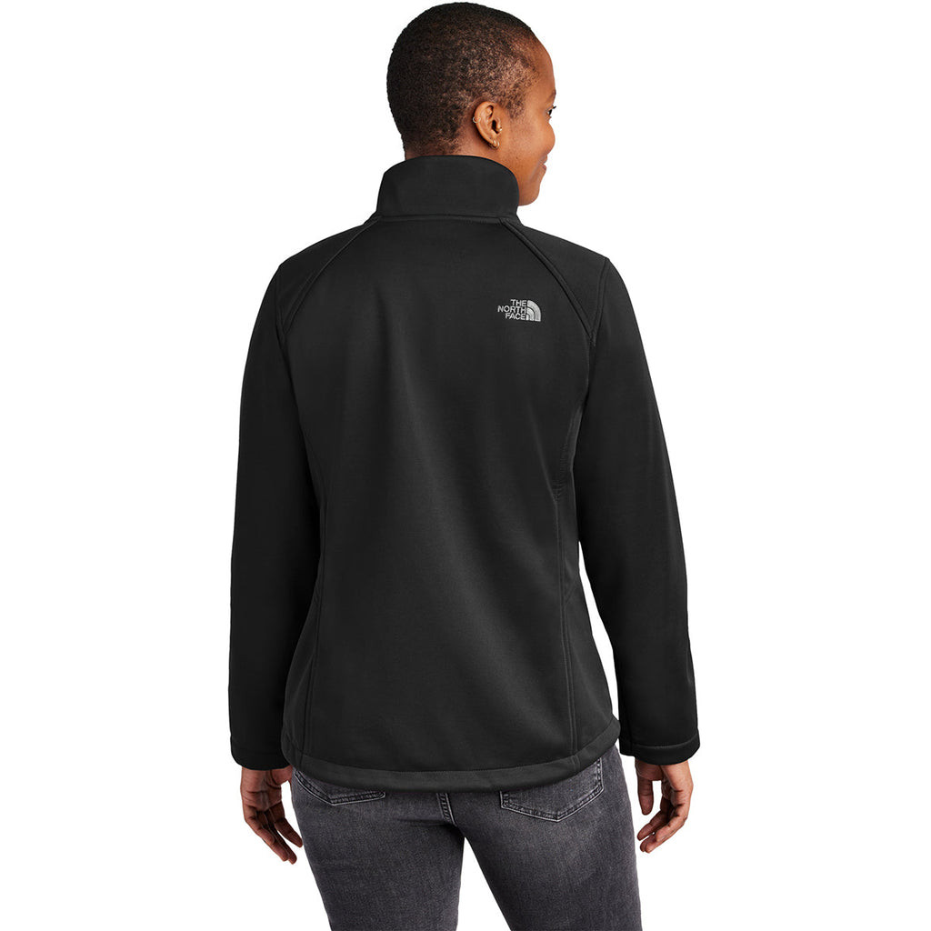 The North Face Women's TNF Black Chest Logo Ridgewall Softshell Jacket