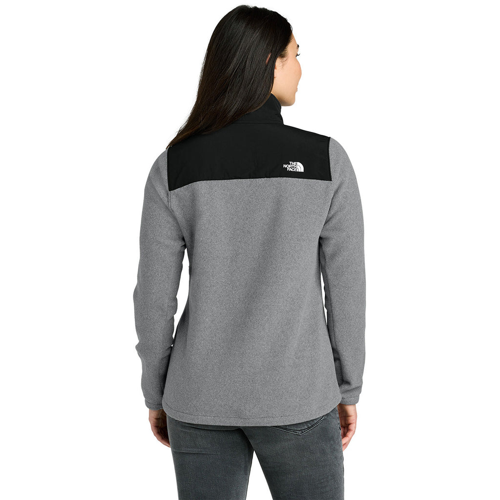 The North Face Women's TNF Medium Grey Heather/TNF Black Highest Peak Full-Zip Fleece Jacket