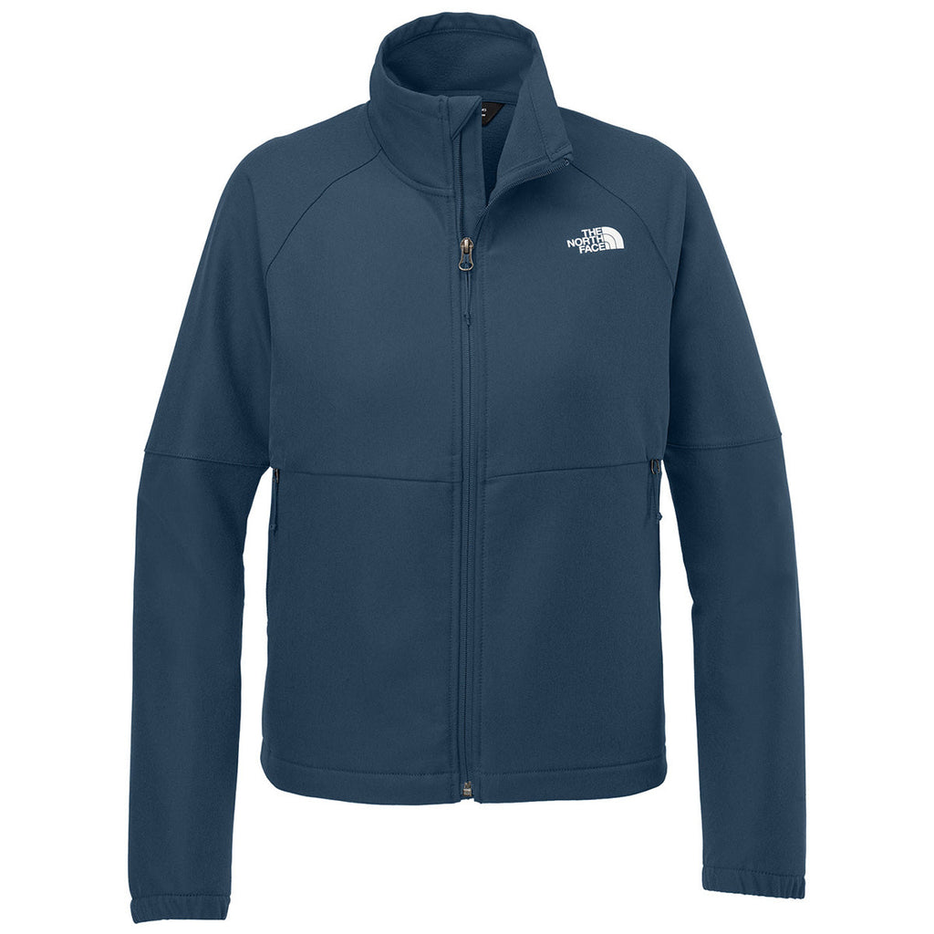 The North Face Women's Shady Blue Dark Heather Barr Lake Softshell Jacket
