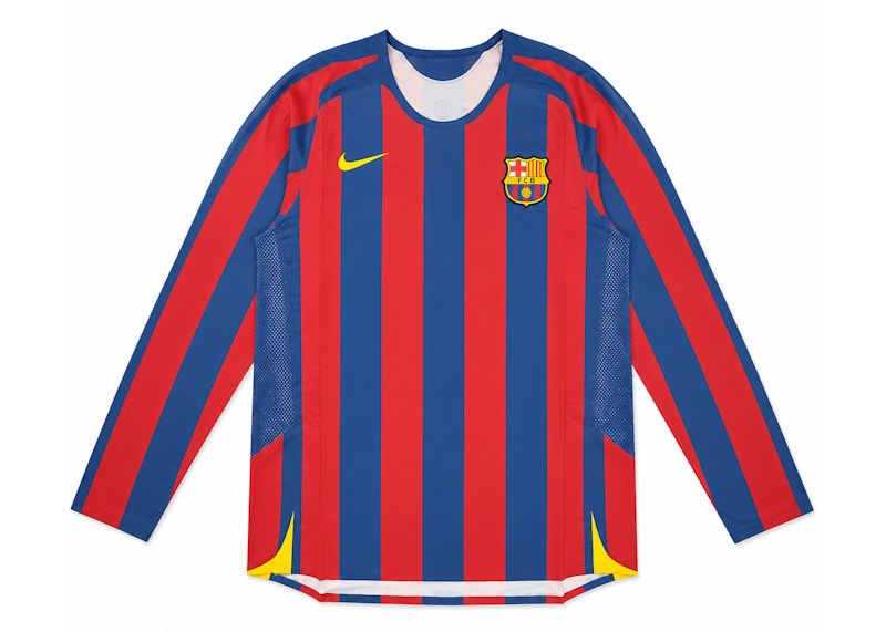 Nike FC Barcelona Re-Issue 2005/06 Ronaldinho #10 Home Jersey Multicolor