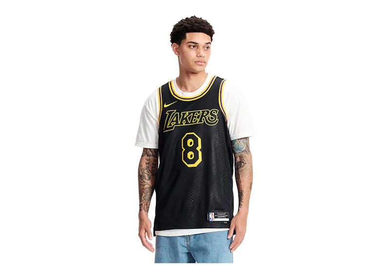 Nike Kobe Mamba Mentality Los Angeles Lakers City Edition Swingman Jersey (FW23) Black