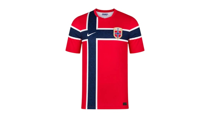 Nike Norway National Team 2026 Stadium Home Jersey Chile Red/Chile Red/White