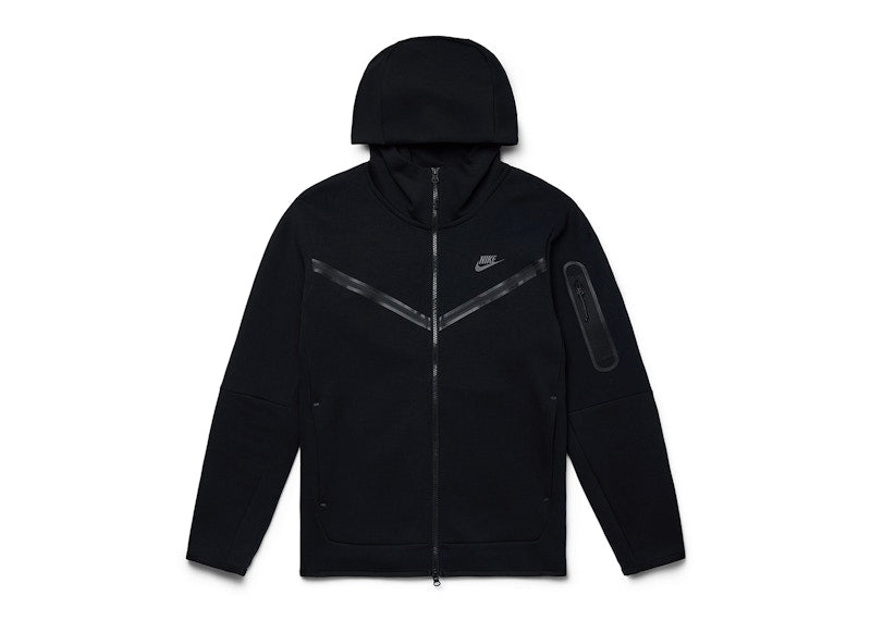Nike Sportswear Tech Fleece Full-Zip Hoodie Black