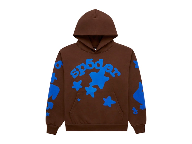 Sp5der Beluga Hoodie Brown