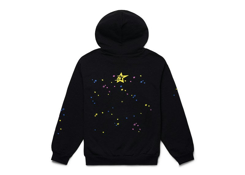 Sp5der P*NK V2 Hoodie Black