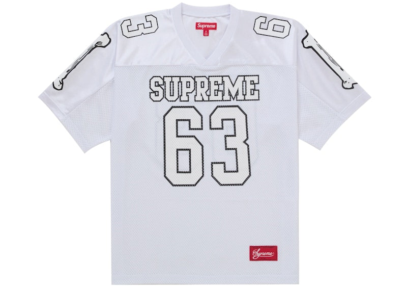 Supreme Bones Football Jersey White