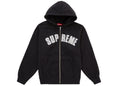 Supreme Larry Clark Zip Up Hooded Sweatshirt Black