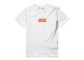 Supreme MM6 Maison Margiela Box Logo Tee White