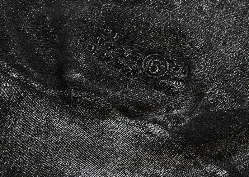 Supreme MM6 Maison Margiela Foil Box Logo Hooded Sweatshirt Black