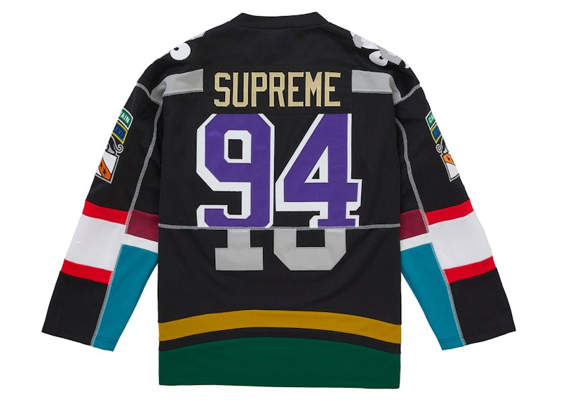 Supreme Paneled Hockey Jersey Black