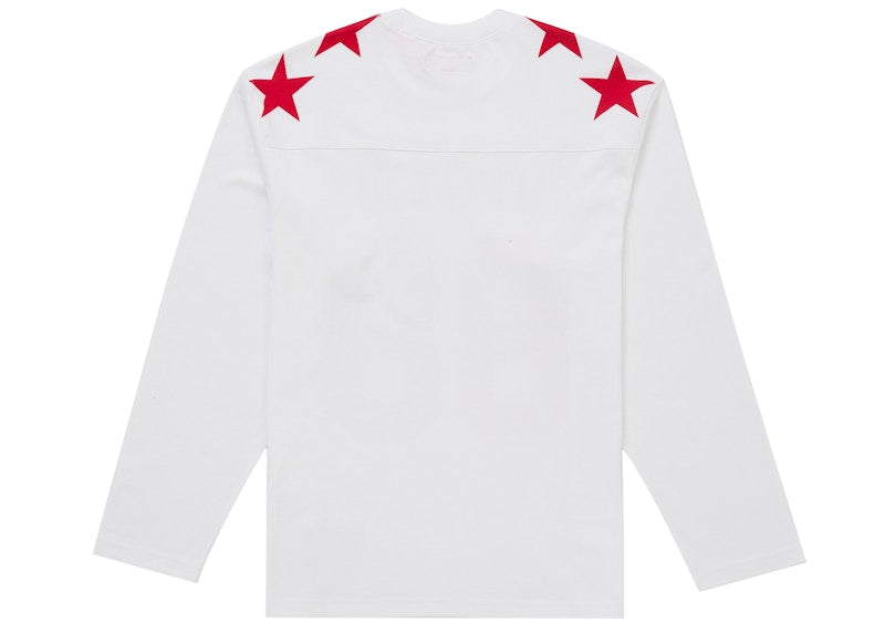 Supreme Playboy L/S Football Top White