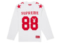 Supreme Playboy L/S Football Top White