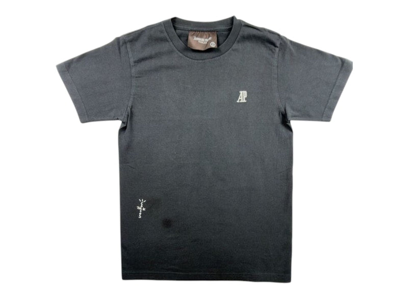 Travis Scott CJ x Audemars Piguet Vintage Tee Black