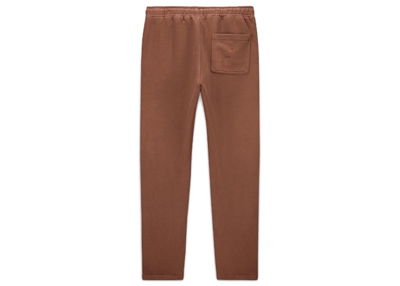 Travis Scott x Jordan Fleece Pants Archaeo Brown
