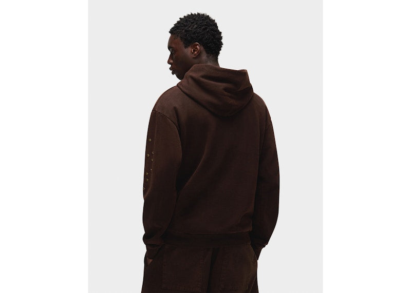 Travis Scott Cactus Jack x Sp5der Days Before Rodeo Hoodie Brown
